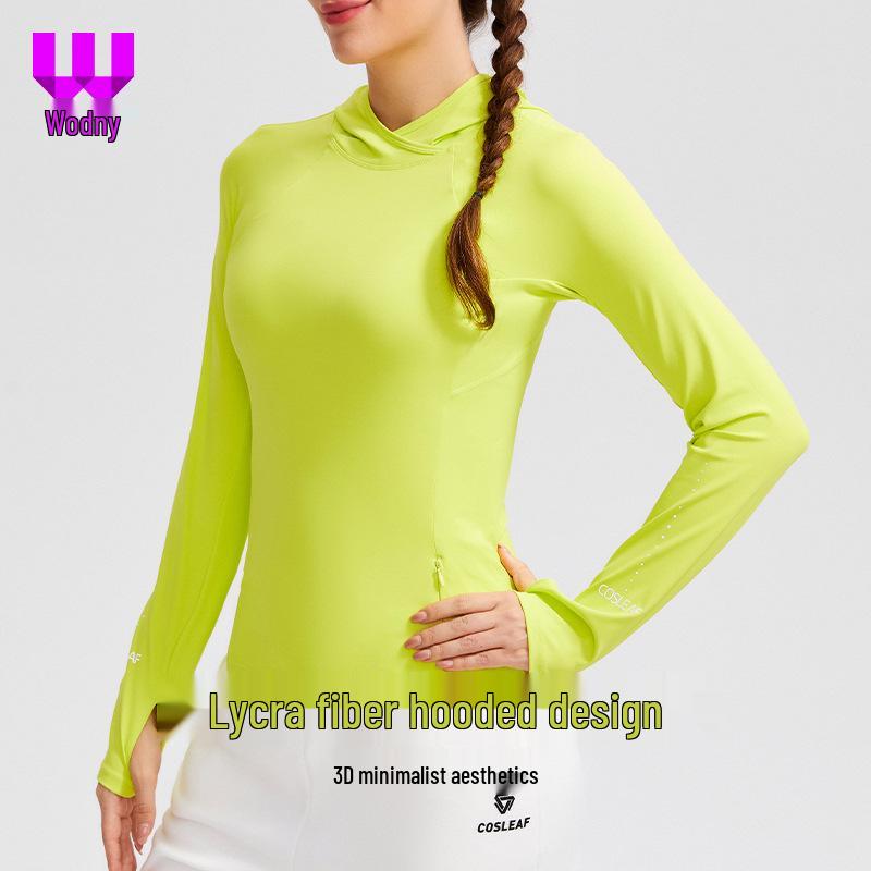 Women s Spring-Summer Quick Dry Hooded Pullover: High Elastic, Breathable, Sun Protection, Slim Fit, Long Sleeve Training Sweatshirt 2XL
Women s Spring-Summer Quick Dry Hooded Pullover: High Elastic, Breathable, Sun Protection, Slim Fit, Long Sleeve Training Sweatshirt 2XL