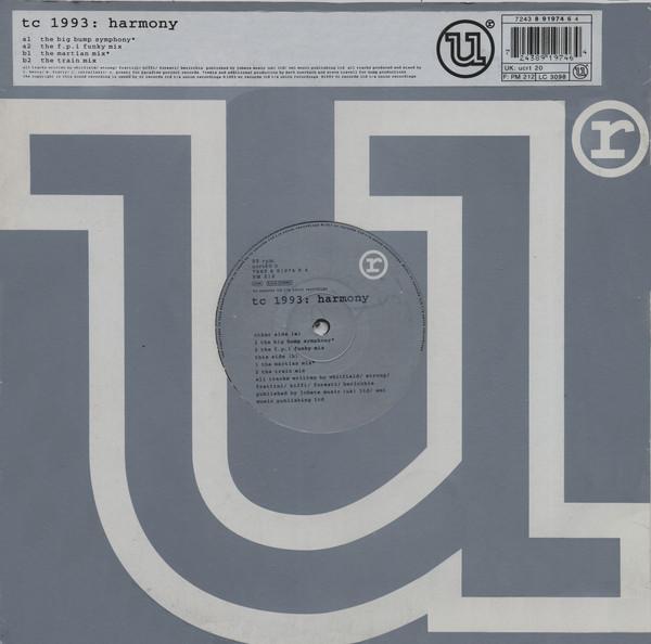 12-дюймовая пластинка TC 1993 - Harmony UCRT20 Union City Reco 1993 UK Танцевальная и Электронная Б/У
12-дюймовая пластинка TC 1993 - Harmony UCRT20 Union City Reco 1993 UK Танцевальная и Электронная Б/У