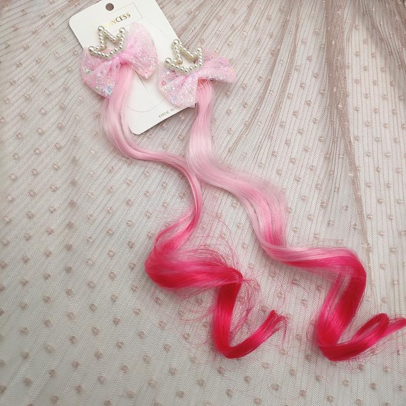 Girls Mermaid Wigs Hairpins Ponytail Kids Rainbow Shell Hair Clip Hair Extension Colorful Wig Twist Braider Hair Accessories A7
Girls Mermaid Wigs Hairpins Ponytail Kids Rainbow Shell Hair Clip Hair Extension Colorful Wig Twist Braider Hair Accessories A7