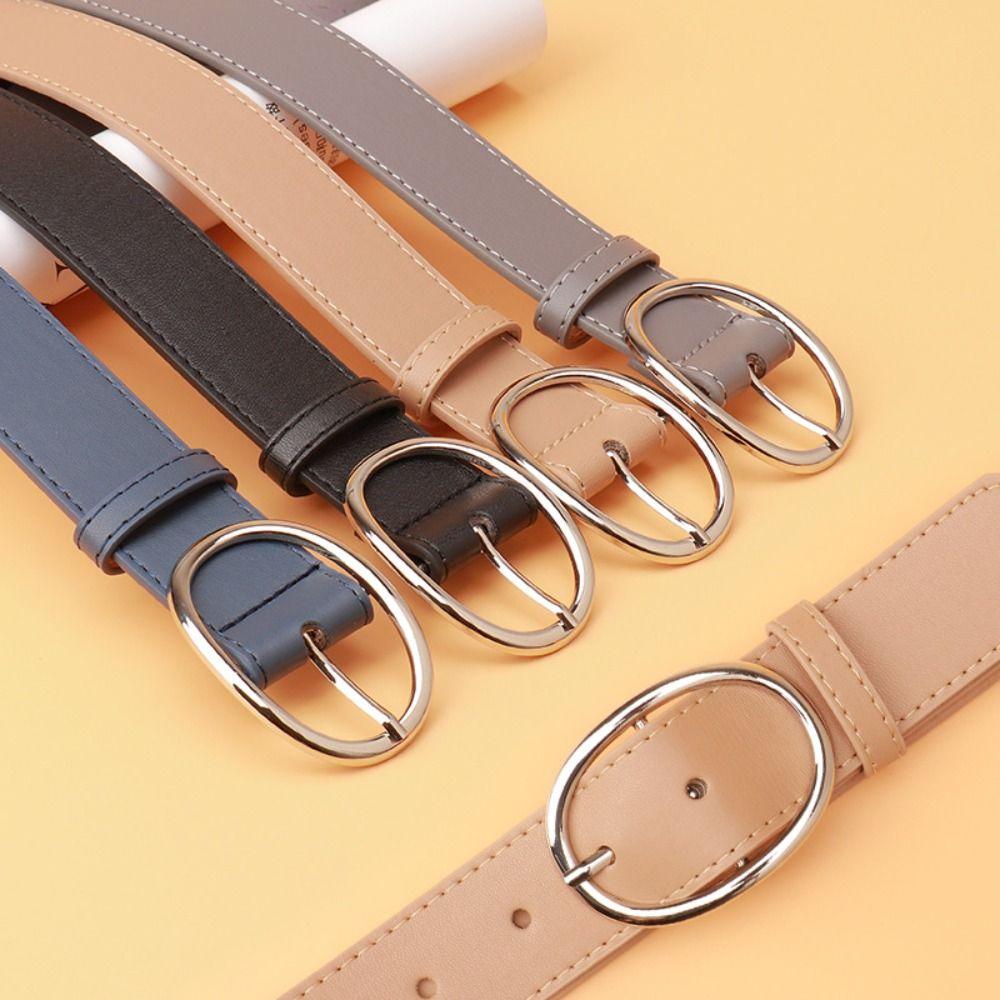 Oval Needle Buckle Waist Strap PU Decoration Belt New Waist Belts Clothing Decoration хакі
Oval Needle Buckle Waist Strap PU Decoration Belt New Waist Belts Clothing Decoration хакі