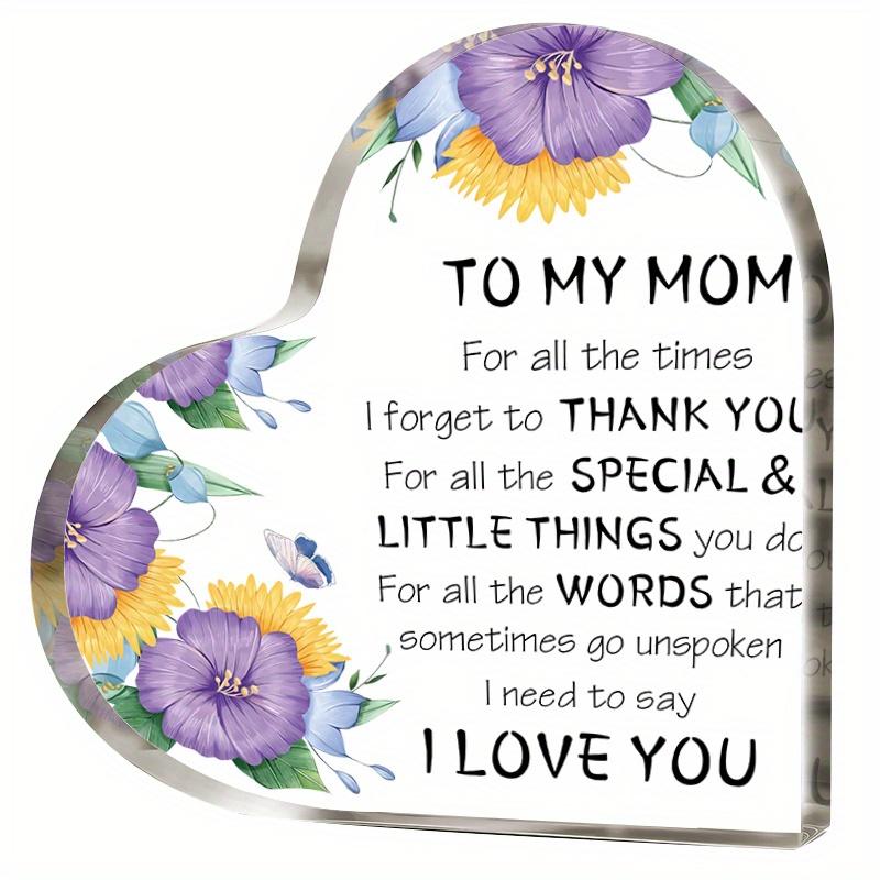 2D Flat Acrylic for Mom Decoration, Acrylic Logo Indoor and Outdoor Decoration - No Battery/electricity Required, Free Day Decoration, 10*10cm
2D Flat Acrylic for Mom Decoration, Acrylic Logo Indoor and Outdoor Decoration - No Battery/electricity Required, Free Day Decoration, 10*10cm