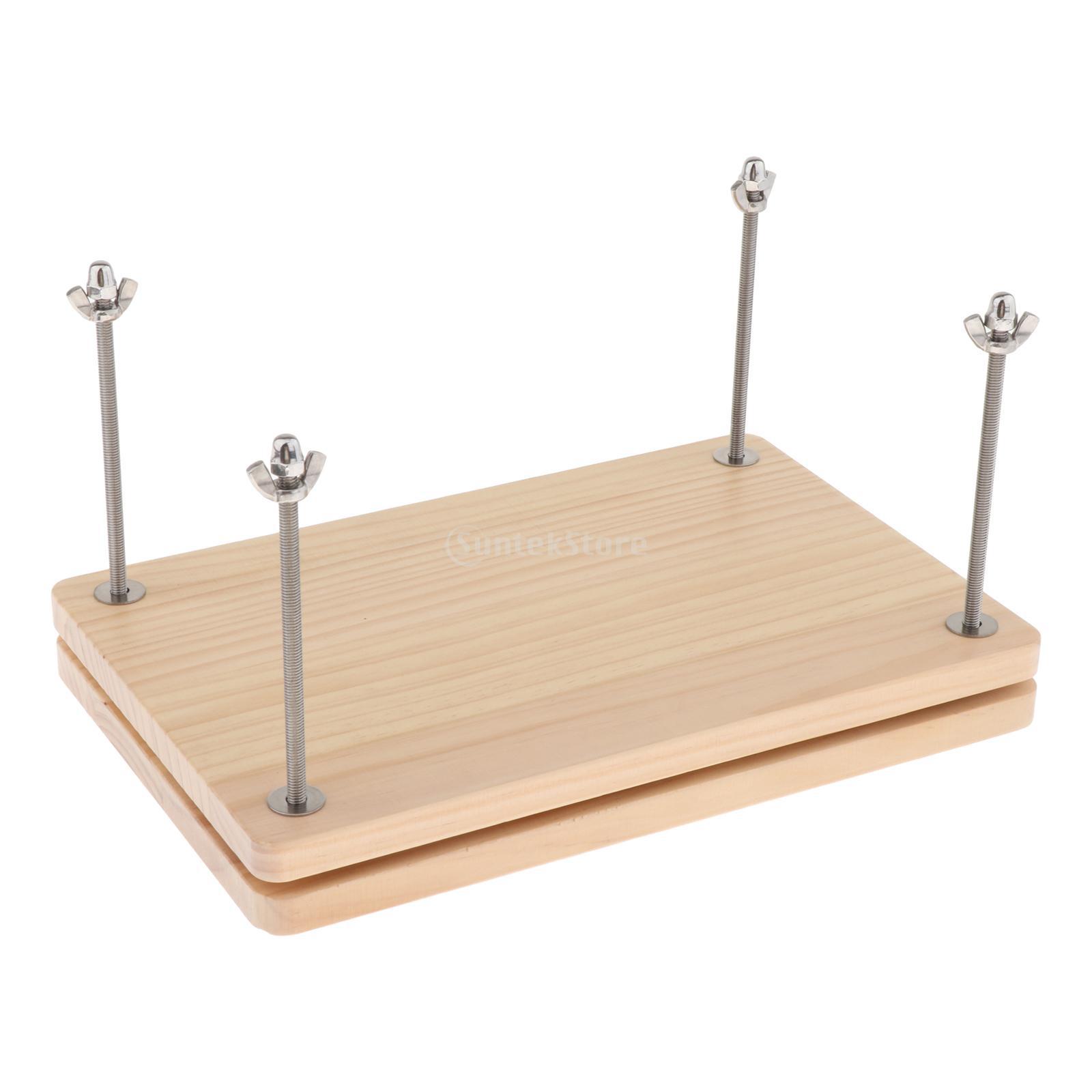 Многофункциональный зажим для книг и пресс для бумаги из массива дерева для переплета и ремонта
Многофункциональный зажим для книг и пресс для бумаги из массива дерева для переплета и ремонта