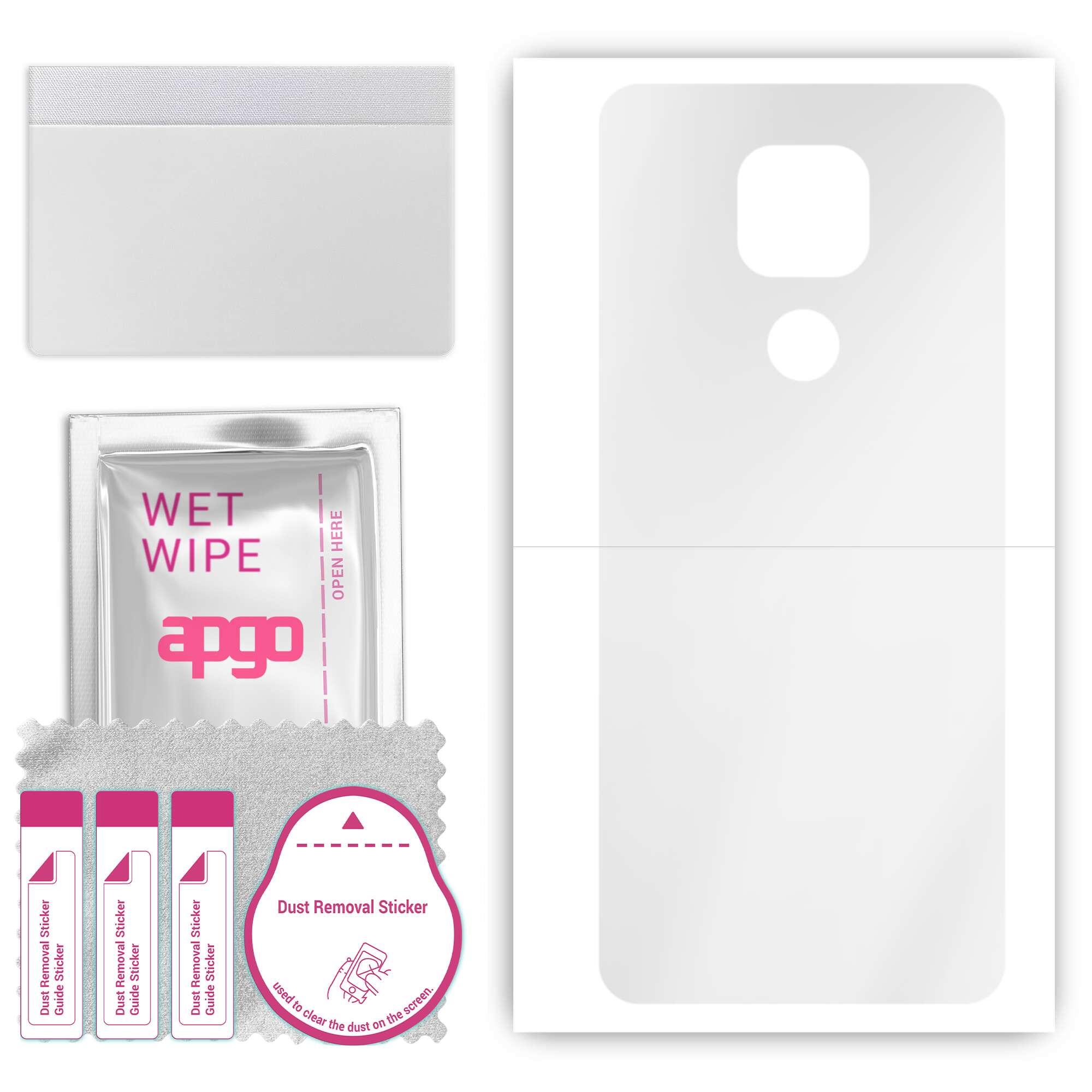 apgo Ultra Clear Protective Skin Sticker for the back compatible with Lenovo Lemon K12, Wrap Film, Hydrogel Film, Flexible, Soft TPU with positioning
apgo Ultra Clear Protective Skin Sticker for the back compatible with Lenovo Lemon K12, Wrap Film, Hydrogel Film, Flexible, Soft TPU with positioning