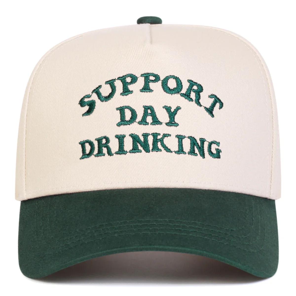 Unisex Support Day Drinking Embroidery Baseball Caps Spring Autumn Outdoor Adjustable Casual Hats Sunscreen Hat Sports Cap
Unisex Support Day Drinking Embroidery Baseball Caps Spring Autumn Outdoor Adjustable Casual Hats Sunscreen Hat Sports Cap