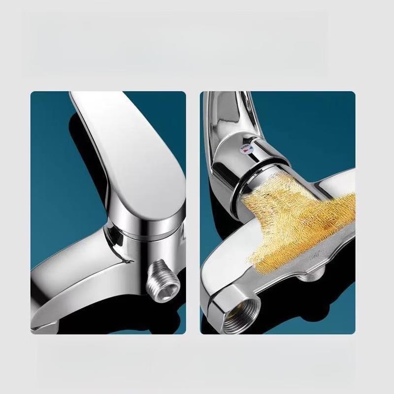 TLXT Alloy Cold & Hot Water Shower Faucet Set
TLXT Alloy Cold & Hot Water Shower Faucet Set