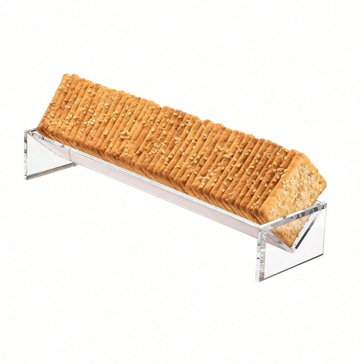 Acrylic Desktop Cookie Tray Set, Multifunctional Platter of Square, Rectangular, Circular, and Hexagonal Cookies, Exquisite Design V-shaped 1pc
Acrylic Desktop Cookie Tray Set, Multifunctional Platter of Square, Rectangular, Circular, and Hexagonal Cookies, Exquisite Design V-shaped 1pc