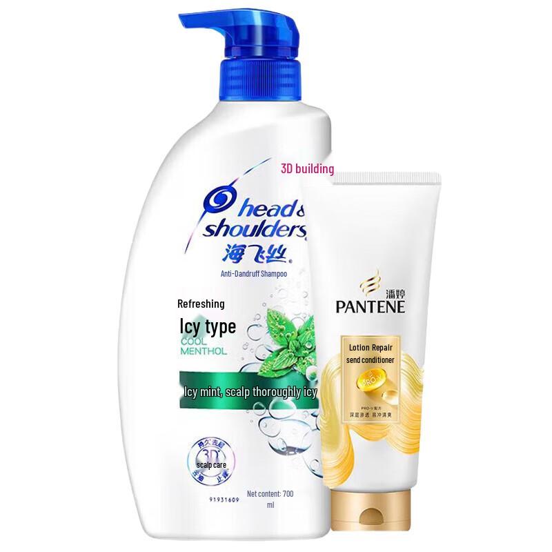 Набір Head & Shoulders Охолоджуючий шампунь та Pantene Відновлюючий кондиціонер
Набір Head & Shoulders Охолоджуючий шампунь та Pantene Відновлюючий кондиціонер
