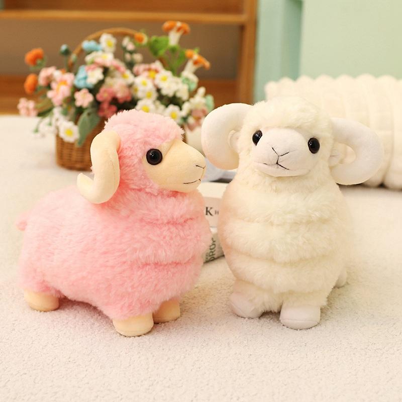Cute Plushie Hairy Sheep Plush Toys Lifelike Animals Simulation Stuffed Doll Kawaii Toy Gifts For Kids Birthday Gift 25cm
Cute Plushie Hairy Sheep Plush Toys Lifelike Animals Simulation Stuffed Doll Kawaii Toy Gifts For Kids Birthday Gift 25cm