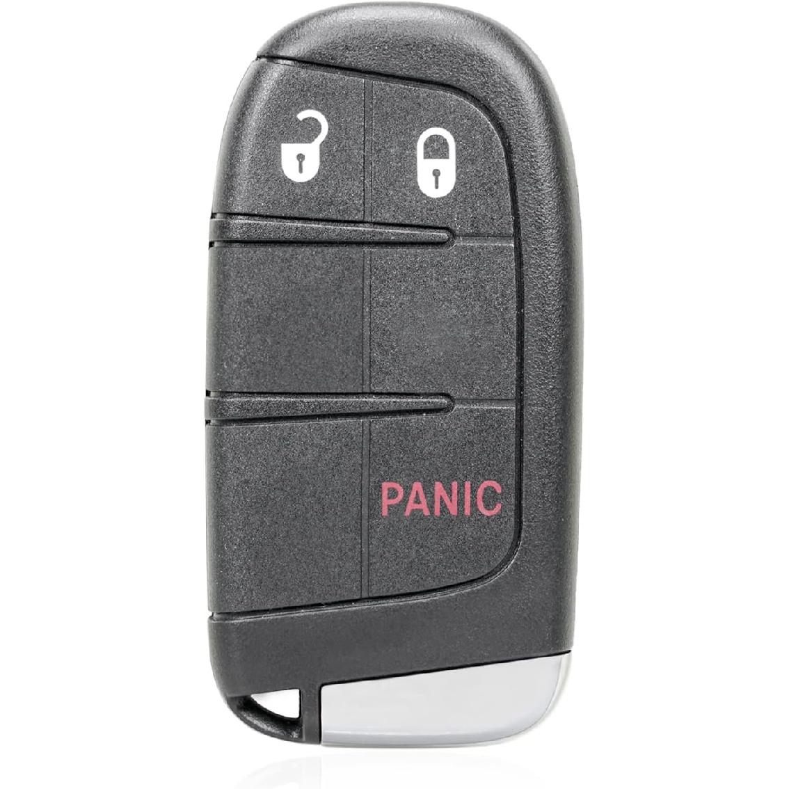 Replacement Keyless Entry Remote Car Key Fob M3N-40821302 433Mhz 4A Chip 3 Button for 2017-2020 Jeep Compass
Replacement Keyless Entry Remote Car Key Fob M3N-40821302 433Mhz 4A Chip 3 Button for 2017-2020 Jeep Compass