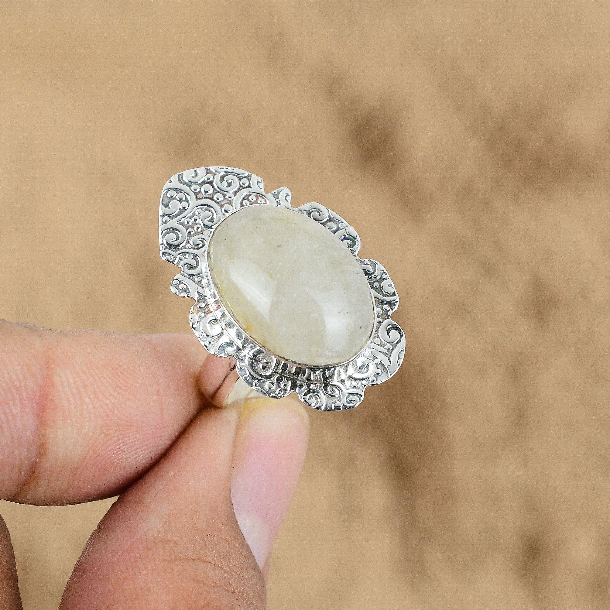 Sterling Silver Natural Golden Rutile Handmade Mother Multi Stone Promise Ring Yes
Sterling Silver Natural Golden Rutile Handmade Mother Multi Stone Promise Ring Yes