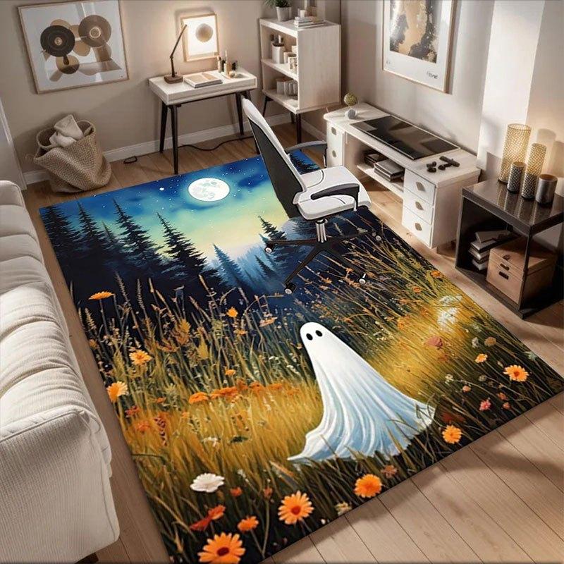 Spooky Night Ghost Wall Art Print - Halloween Decor Office Mat Home Decor Office Desk Chair Rugs Chair Carpet for office Chair Mat Gift For 60cm by 90cm
Spooky Night Ghost Wall Art Print - Halloween Decor Office Mat Home Decor Office Desk Chair Rugs Chair Carpet for office Chair Mat Gift For 60cm by 90cm