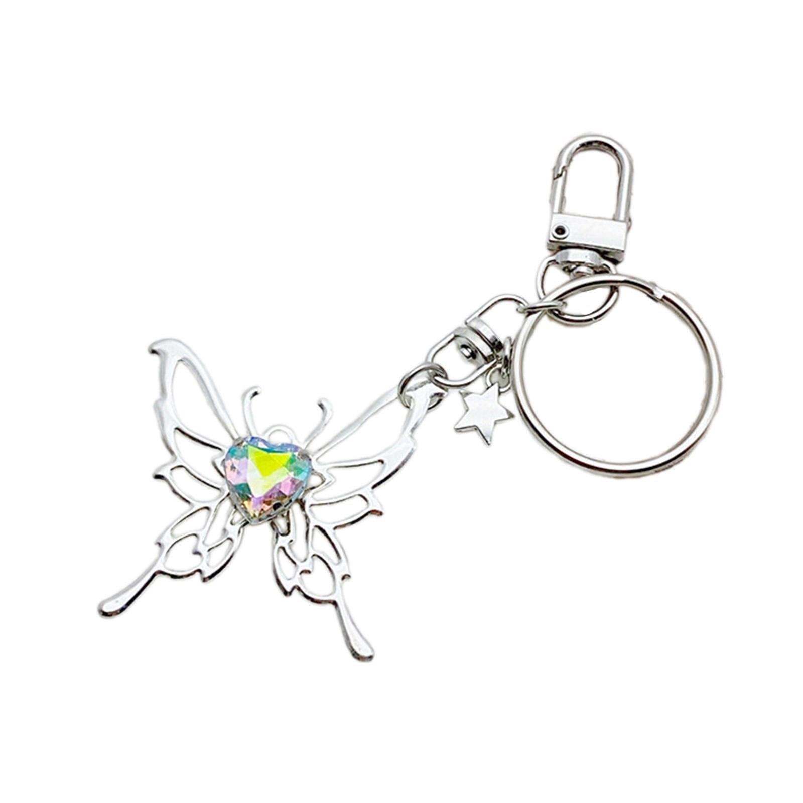 Полый брелок-бабочка, кулон-звезда, очаровательный брелок, модное украшение в виде бабочки в форме сердца для телефонов и сумок
Полый брелок-бабочка, кулон-звезда, очаровательный брелок, модное украшение в виде бабочки в форме сердца для телефонов и сумок