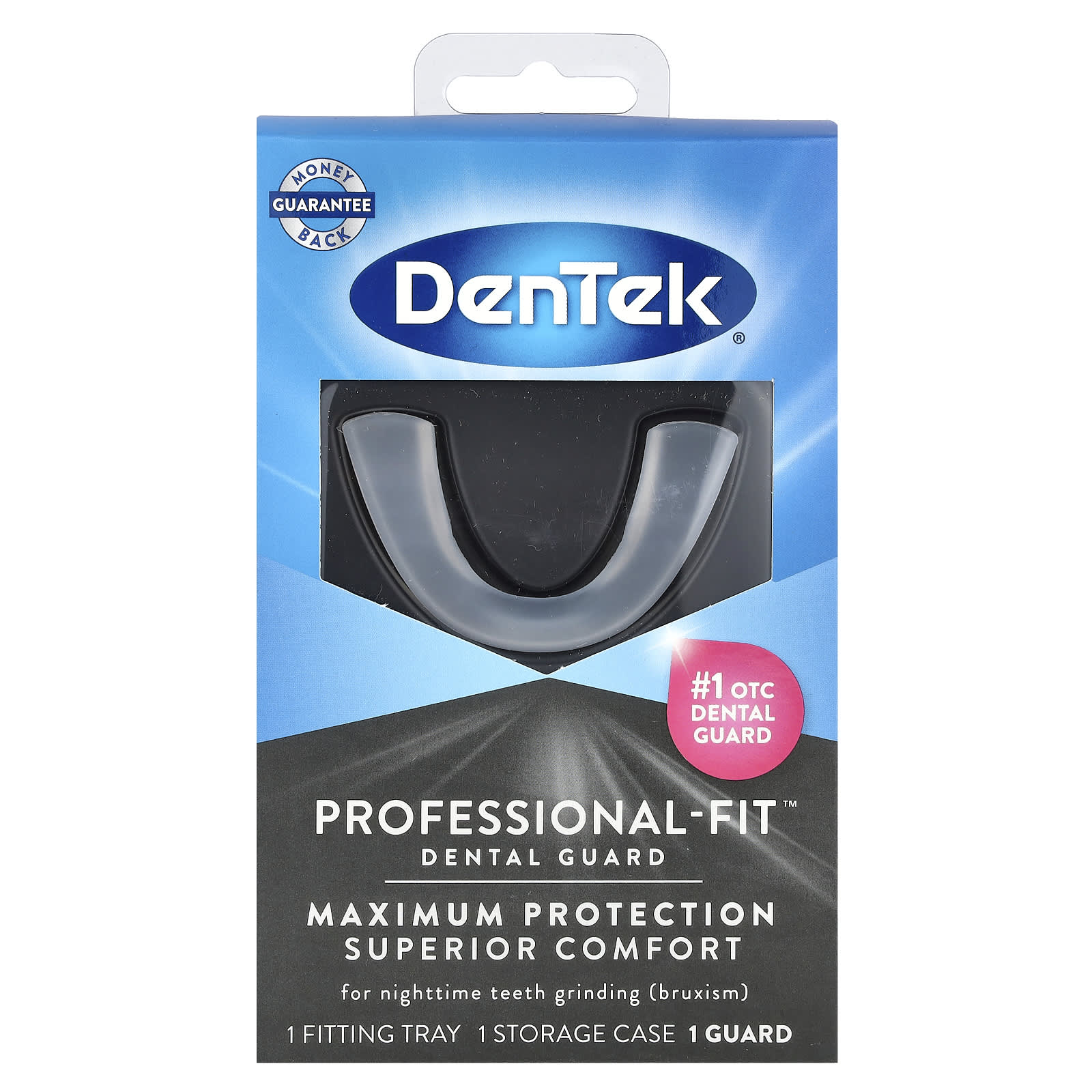 DenTek, Professional-Fit захисний кожух для зубів, 1 захисний кожух + 1 піддон + 1 футляр для зберігання
DenTek, Professional-Fit захисний кожух для зубів, 1 захисний кожух + 1 піддон + 1 футляр для зберігання