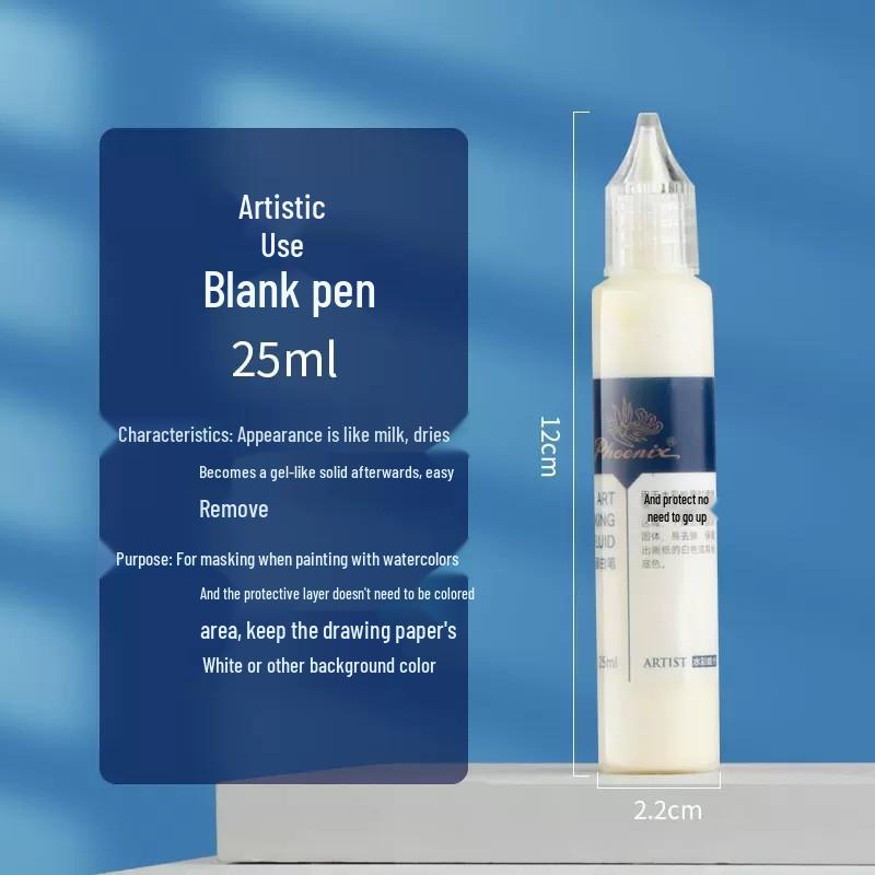 Phoenix White Masking Fluid: Ox Gall & Arabic Gum Watercolor Medium
Phoenix White Masking Fluid: Ox Gall & Arabic Gum Watercolor Medium