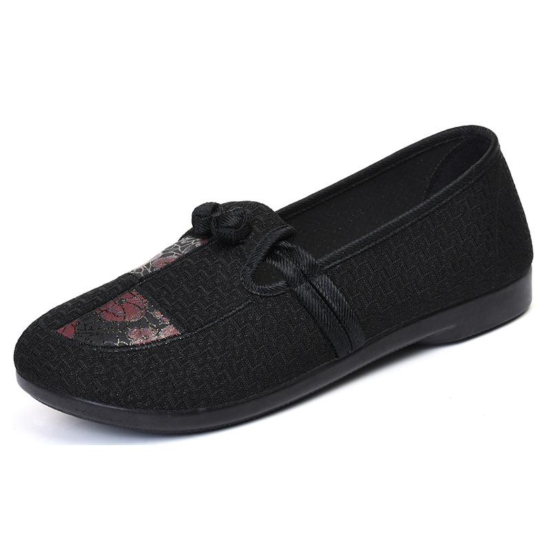 Старые пекинские туфли из ткани, женские осенние новые туфли с одной педалью, удобные повседневные туфли с мягкой подошвой для мам среднего и пожилого возраста 41 чёрный
Старые пекинские туфли из ткани, женские осенние новые туфли с одной педалью, удобные повседневные туфли с мягкой подошвой для мам среднего и пожилого возраста 41 чёрный