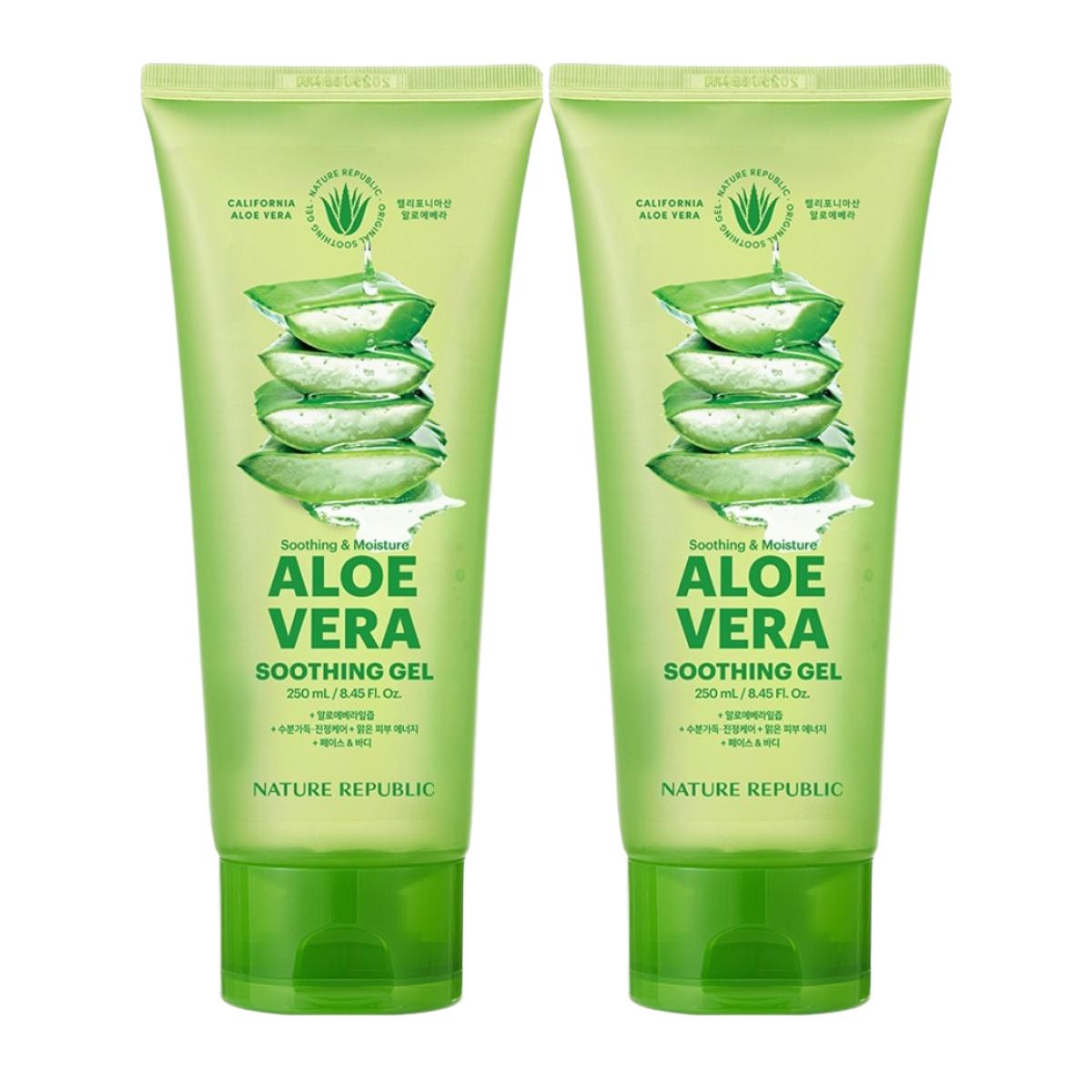 Nature Republic Soothing & Moisture Aloe Vera 92% Soothing Gel Tube, Hydrating & Refreshing Skin Care, 250ml (Pack of 2)
Nature Republic Soothing & Moisture Aloe Vera 92% Soothing Gel Tube, Hydrating & Refreshing Skin Care, 250ml (Pack of 2)