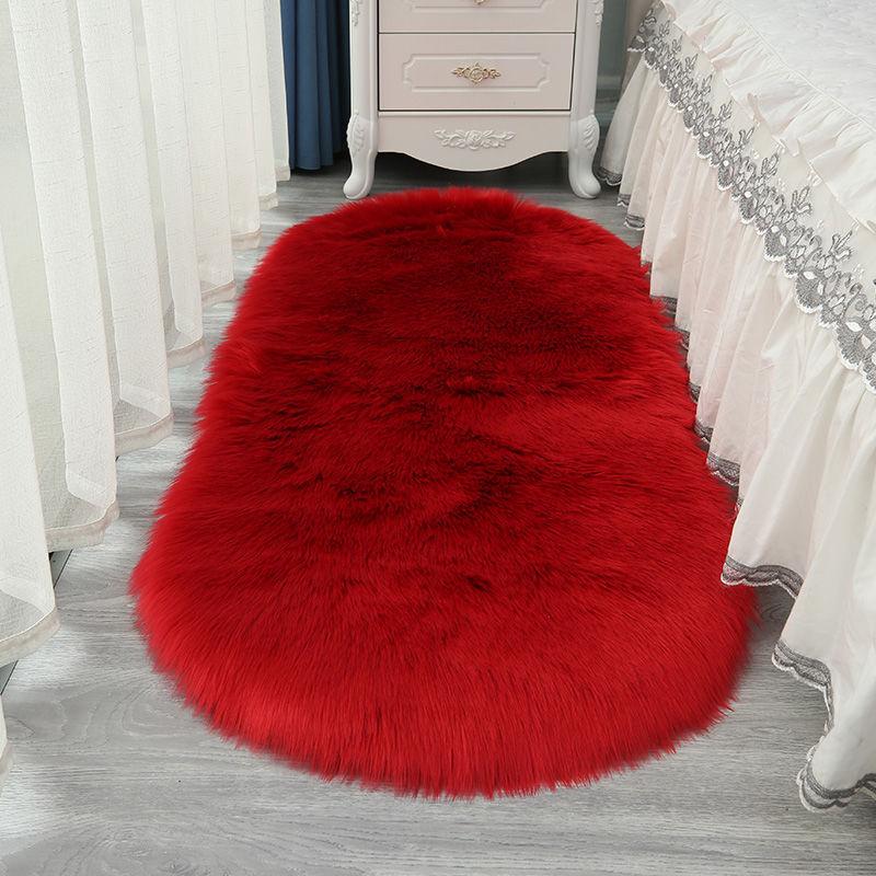 White Imitation Sheepskin Carpet Oval for Livingroom Home Decor Soft Fluffy Faux Fur Area Rug Plush Artificial Wool Cushion Gray 40X60cm красный
White Imitation Sheepskin Carpet Oval for Livingroom Home Decor Soft Fluffy Faux Fur Area Rug Plush Artificial Wool Cushion Gray 40X60cm красный