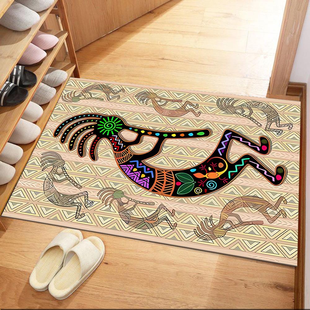 Colorful Kokopelli Dance Floor Mats for Living Room, Bedroom and Room Decoration Are Suitable for Gifts. 40cmx60cm
Colorful Kokopelli Dance Floor Mats for Living Room, Bedroom and Room Decoration Are Suitable for Gifts. 40cmx60cm