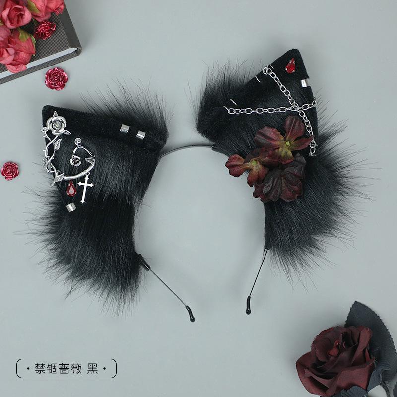 Japanese plush simulation animal ear headband sheep ear headband cosplay comic show party props dress up headgear
Japanese plush simulation animal ear headband sheep ear headband cosplay comic show party props dress up headgear
