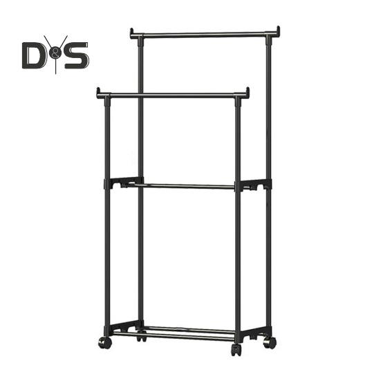 Современная модульная вешалка для одежды, прочная несущая конструкция, простая сборка, вешалка для одежды с двумя штангами белый
Современная модульная вешалка для одежды, прочная несущая конструкция, простая сборка, вешалка для одежды с двумя штангами белый