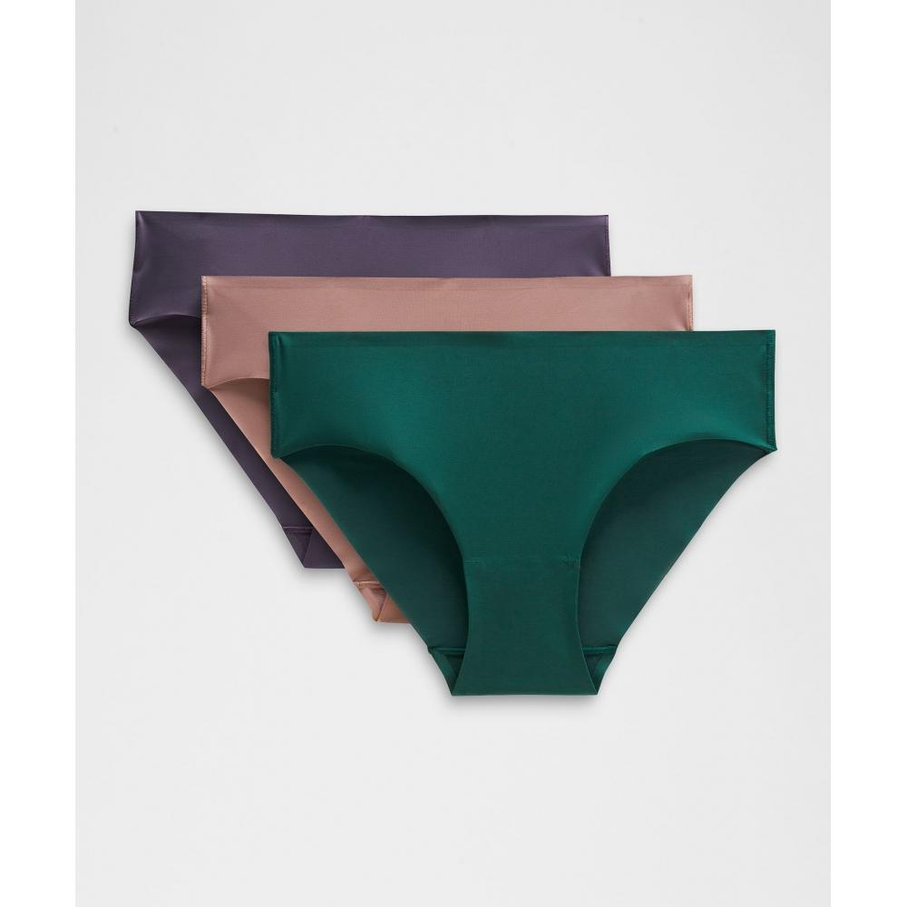 Lululemon Invisiwear Mid Rise Bikini Underwear 3 Pack Storm Teal Twilight Rose Nightfall S
Lululemon Invisiwear Mid Rise Bikini Underwear 3 Pack Storm Teal Twilight Rose Nightfall S
