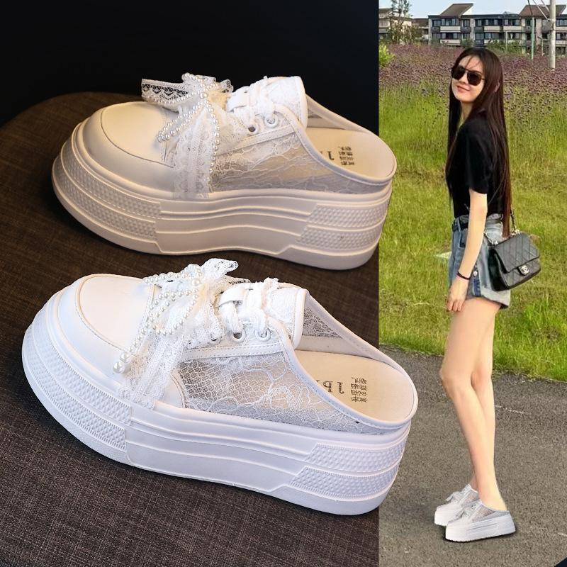 7908 thick-soled inner height increase mesh lazy one-pedal bag head slippers women s summer versatile casual white shoes 34 бежевый
7908 thick-soled inner height increase mesh lazy one-pedal bag head slippers women s summer versatile casual white shoes 34 бежевый