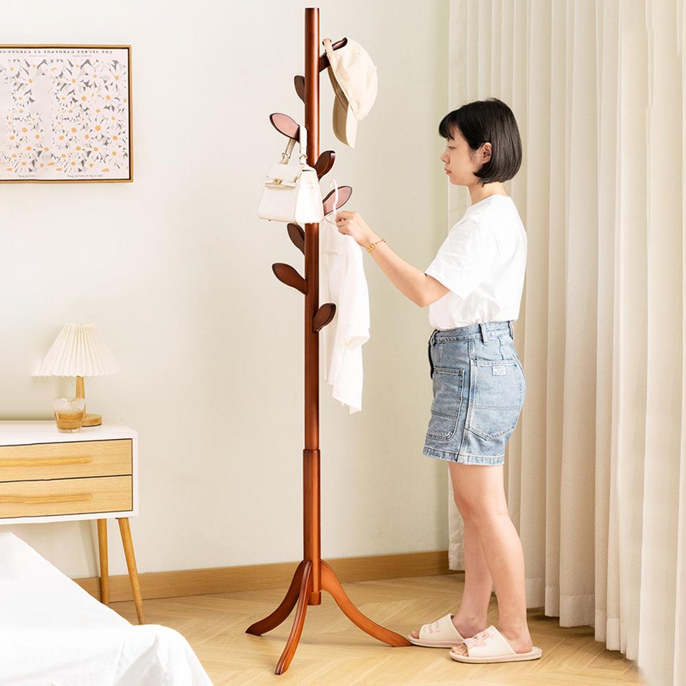 704SYYMJ Modern Leaves Design Freestanding Bamboo Coat Rack Bag Hat Hanger Stand Tawny
704SYYMJ Modern Leaves Design Freestanding Bamboo Coat Rack Bag Hat Hanger Stand Tawny
