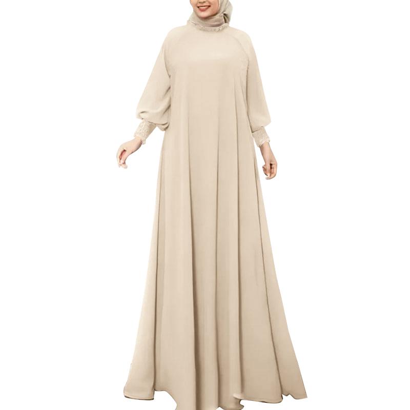 ZANZEA Женское повседневное платье макси с воротником-стойкой, свободного кроя, однотонное, с длинным рукавом 2XL хаки
ZANZEA Женское повседневное платье макси с воротником-стойкой, свободного кроя, однотонное, с длинным рукавом 2XL хаки