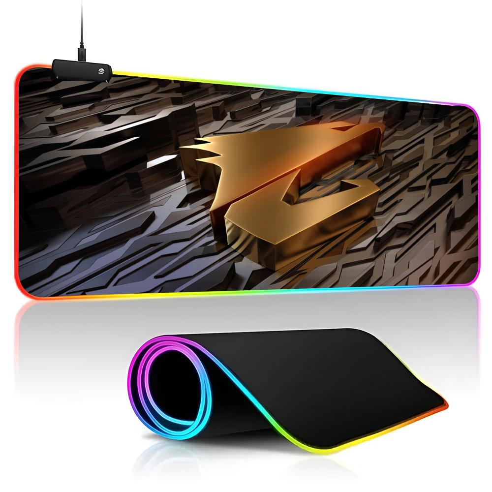 Aorus Килимок для миші RGB Комп ютерний килимок для миші Ігрові килимки для клавіатури 900x400 XXL LED Ігровий Великий килимок для миші із замковим краєм RGB900x400x3mm
Aorus Килимок для миші RGB Комп ютерний килимок для миші Ігрові килимки для клавіатури 900x400 XXL LED Ігровий Великий килимок для миші із замковим краєм RGB900x400x3mm