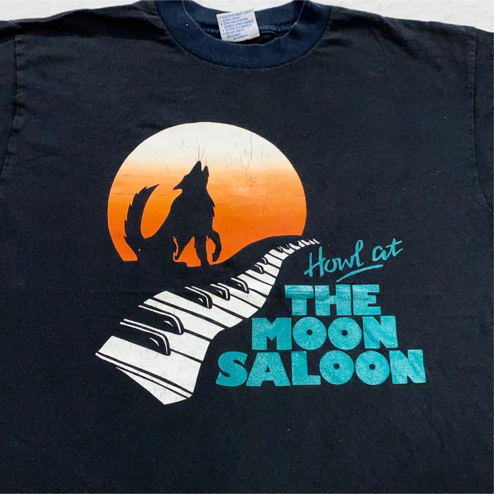 vintage 90s HOWL AT THE MOON SALOON PIANO BAR T-Shirt LARGE cleveland ohio beer 2XL
vintage 90s HOWL AT THE MOON SALOON PIANO BAR T-Shirt LARGE cleveland ohio beer 2XL