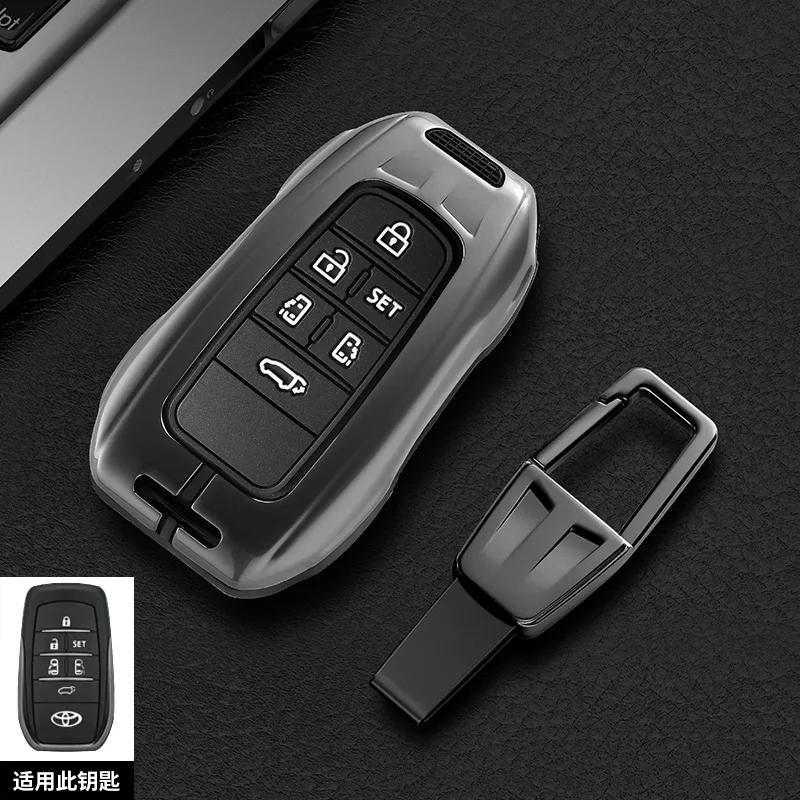 5 6 Buttons Car Key Zinc Alloy Silicone Case Cover for Toyota Hybrid Vehicles Alphard Vellfire PREVIA Voxy Sienna 2021 2022
5 6 Buttons Car Key Zinc Alloy Silicone Case Cover for Toyota Hybrid Vehicles Alphard Vellfire PREVIA Voxy Sienna 2021 2022