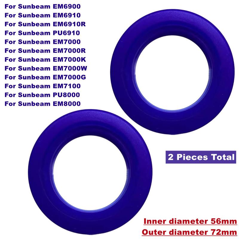 2pcs Silicone Seal Ring for Sunbeam Espresso Machine, Group Head, EM6900, 6910, 6910R, 7000R, 7000R, 7000K, 7000W, 7000G, PU6910 56mm-72mm Diameter
2pcs Silicone Seal Ring for Sunbeam Espresso Machine, Group Head, EM6900, 6910, 6910R, 7000R, 7000R, 7000K, 7000W, 7000G, PU6910 56mm-72mm Diameter