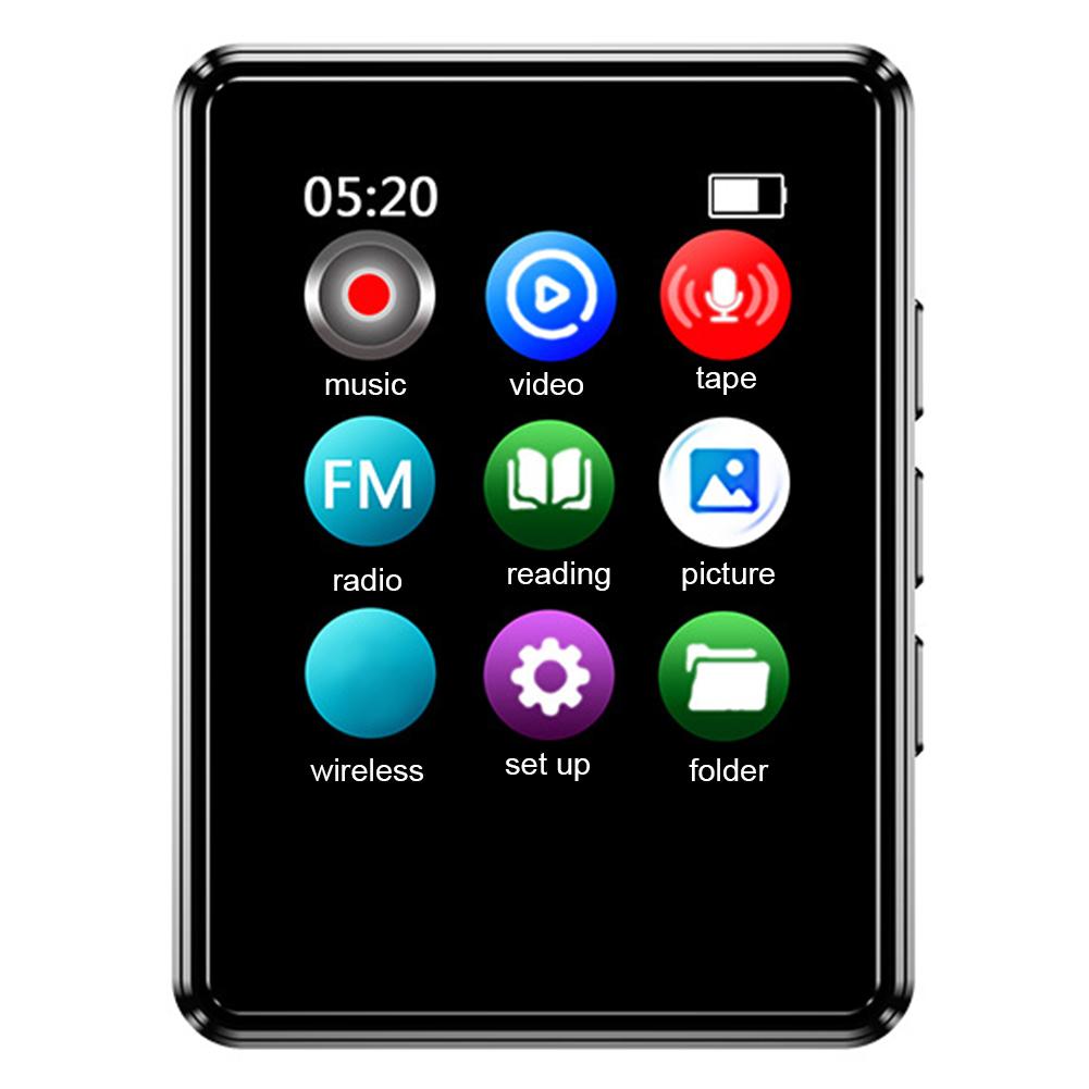 Музыкальный плеер без потерь MP3/MP4, совместимый с Bluetooth Спортивный музыкальный плеер Встроенный динамик 1,77 дюйма с диктофоном для электронной книги
Музыкальный плеер без потерь MP3/MP4, совместимый с Bluetooth Спортивный музыкальный плеер Встроенный динамик 1,77 дюйма с диктофоном для электронной книги