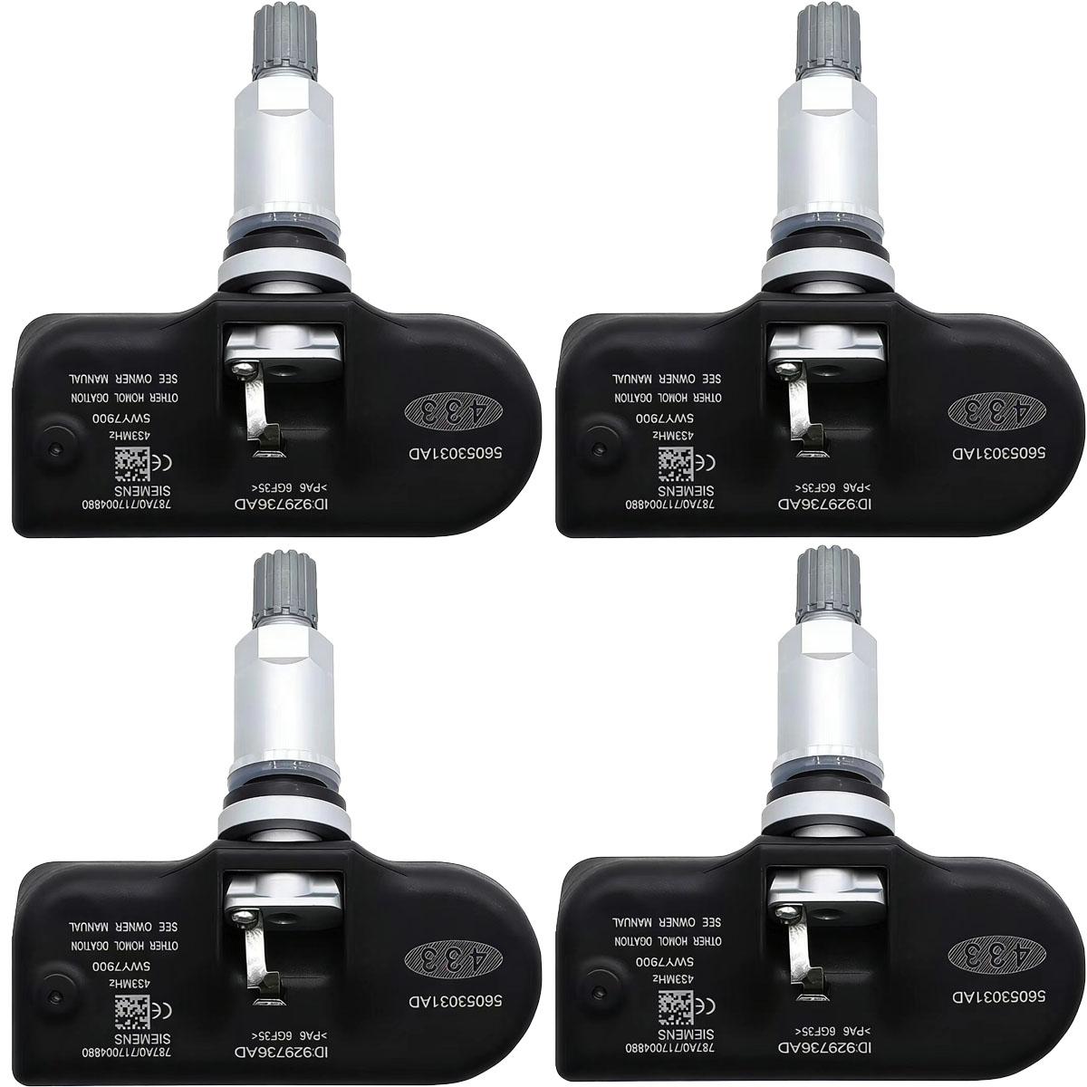 4 PCS Tire Pressure Monitor Sensor 56053031AD 433MHz For Chrysler 200 300 300C Dodge Avenger Ram Jeep Compass Wrangler Cherokee 4 PCS
4 PCS Tire Pressure Monitor Sensor 56053031AD 433MHz For Chrysler 200 300 300C Dodge Avenger Ram Jeep Compass Wrangler Cherokee 4 PCS