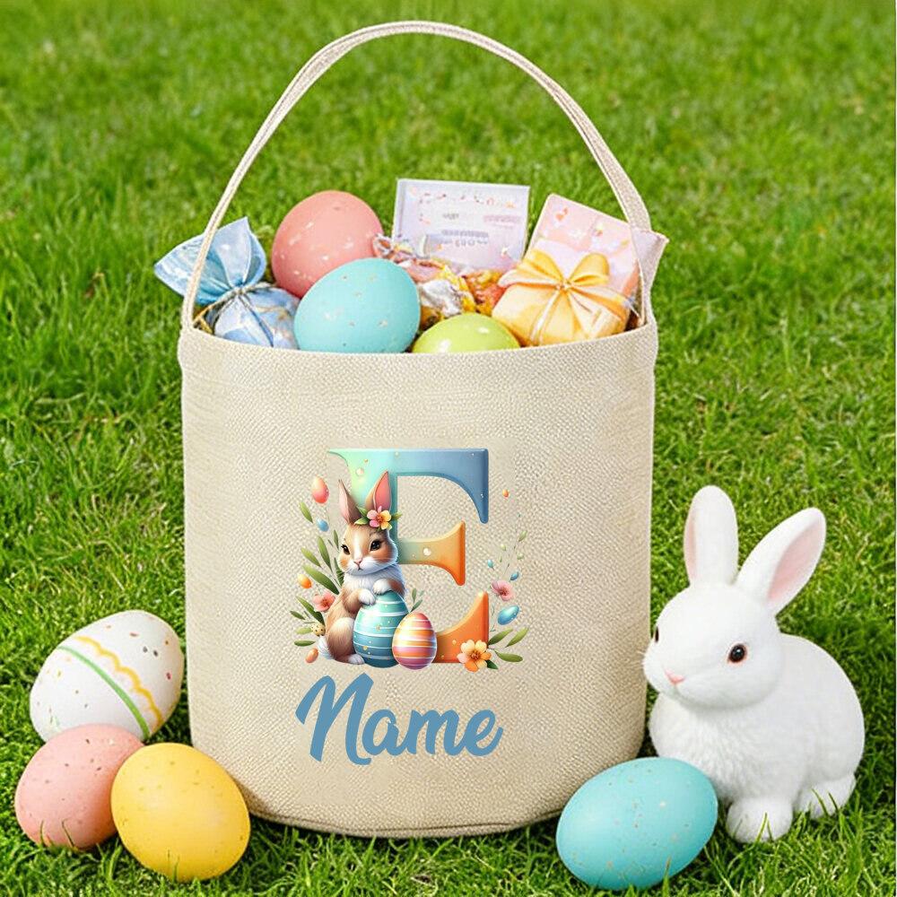 Personalized Kids Easter Gift Basket Custom Name Easter Egg Hunt Bags Children Bunny Tote Bag Ideal for Easter Celebrations
Personalized Kids Easter Gift Basket Custom Name Easter Egg Hunt Bags Children Bunny Tote Bag Ideal for Easter Celebrations