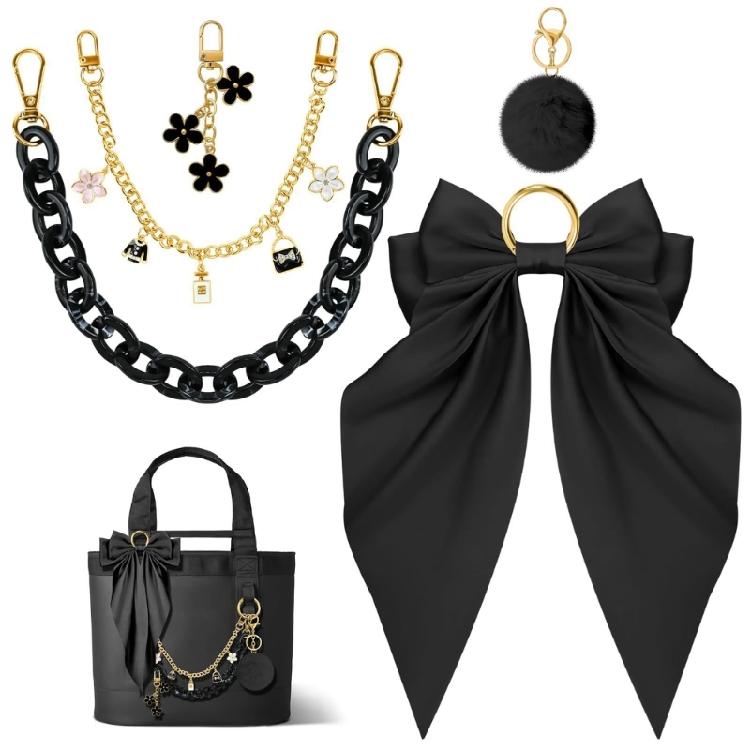 Pack of 5 Decorative Charm Bundle for Bags Keys Includes Bowknot Pearls Plush Ball Elements Versatile Fashion Enhancement Decors
Pack of 5 Decorative Charm Bundle for Bags Keys Includes Bowknot Pearls Plush Ball Elements Versatile Fashion Enhancement Decors