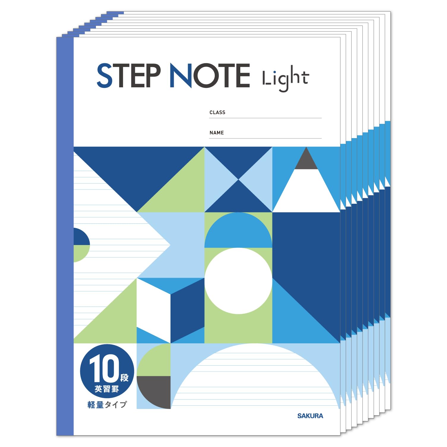 Блокнот для учебы Sakura Step Note Light B5 Легкий Для изучения английского В клетку 10 строк Синий Набор из 10 Cray-Pas NL190(10)
Блокнот для учебы Sakura Step Note Light B5 Легкий Для изучения английского В клетку 10 строк Синий Набор из 10 Cray-Pas NL190(10)