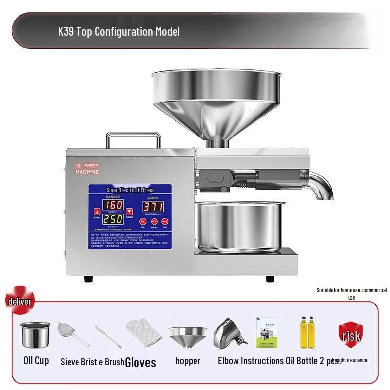Yingtang K39 Smart Automatic Oil Press Machine
Yingtang K39 Smart Automatic Oil Press Machine