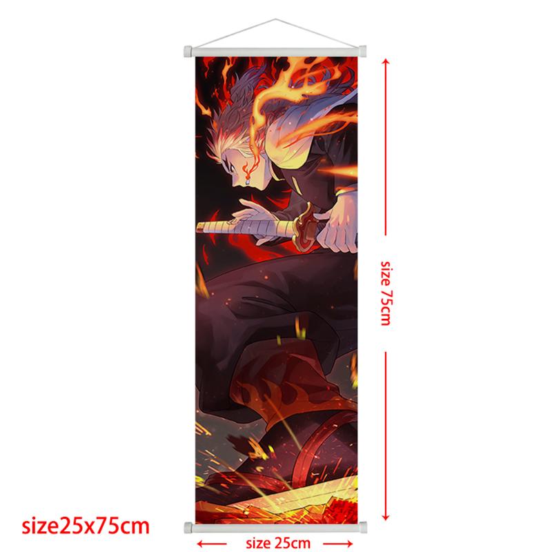 Плакат-сувій Demon Slayer Ренгоку Кьоджуро Домашній декор Камадо Танджіро Прикраса для вітальні Підвісна картина Дитячий подарунок Плакати 25*75cm arylide жовтий колір
Плакат-сувій Demon Slayer Ренгоку Кьоджуро Домашній декор Камадо Танджіро Прикраса для вітальні Підвісна картина Дитячий подарунок Плакати 25*75cm arylide жовтий колір