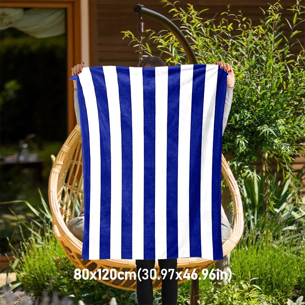 1PC Stripes, NavyOutdoor Flannel Blanket - Soft Plush Decor for Picnics, camping, Bedroom, Playroom, Office, or Lunch Break 1355A 80x120cm(31x47inch)
1PC Stripes, NavyOutdoor Flannel Blanket - Soft Plush Decor for Picnics, camping, Bedroom, Playroom, Office, or Lunch Break 1355A 80x120cm(31x47inch)