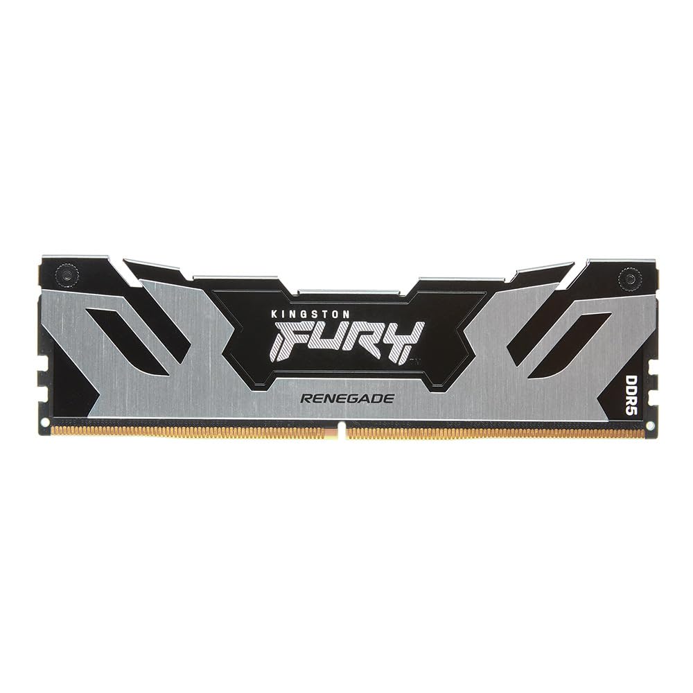 Kingston Kingston FURY Desktop PC Memory DDR5 24GB x 1 piece Kingston FURY Renegade CL32 Product Lifetime Warranty 6400MT/s KF564C32RS-24 чорний
Kingston Kingston FURY Desktop PC Memory DDR5 24GB x 1 piece Kingston FURY Renegade CL32 Product Lifetime Warranty 6400MT/s KF564C32RS-24 чорний