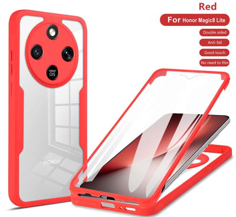 Fully Coverage case For Honor Magic 8 Lite 5G Case Double Protect shield Cover For Honor Magic8 Lite Shockproof Silicone Coque HONOR Magic8 Lite
Fully Coverage case For Honor Magic 8 Lite 5G Case Double Protect shield Cover For Honor Magic8 Lite Shockproof Silicone Coque HONOR Magic8 Lite