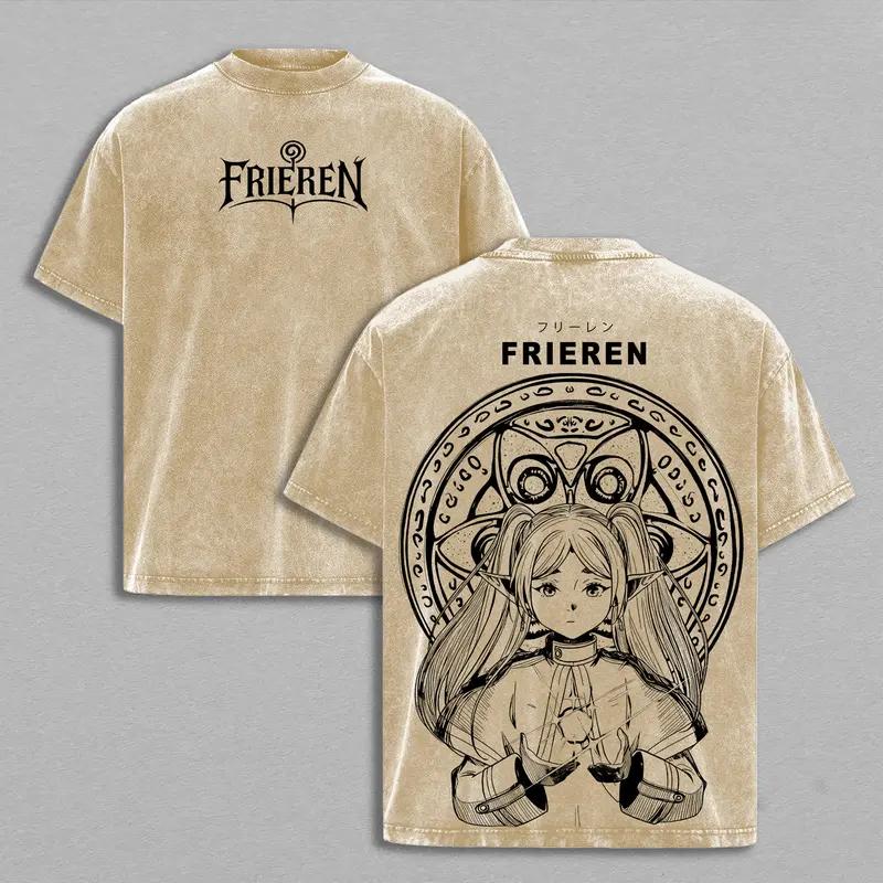 Frieren Beyond Journeys End Clothing Unisex Women Unisexga Tshirts Vintage Washed T Shirt Casual Cotton Tee Harajuku Unisex Tshirt S
Frieren Beyond Journeys End Clothing Unisex Women Unisexga Tshirts Vintage Washed T Shirt Casual Cotton Tee Harajuku Unisex Tshirt S