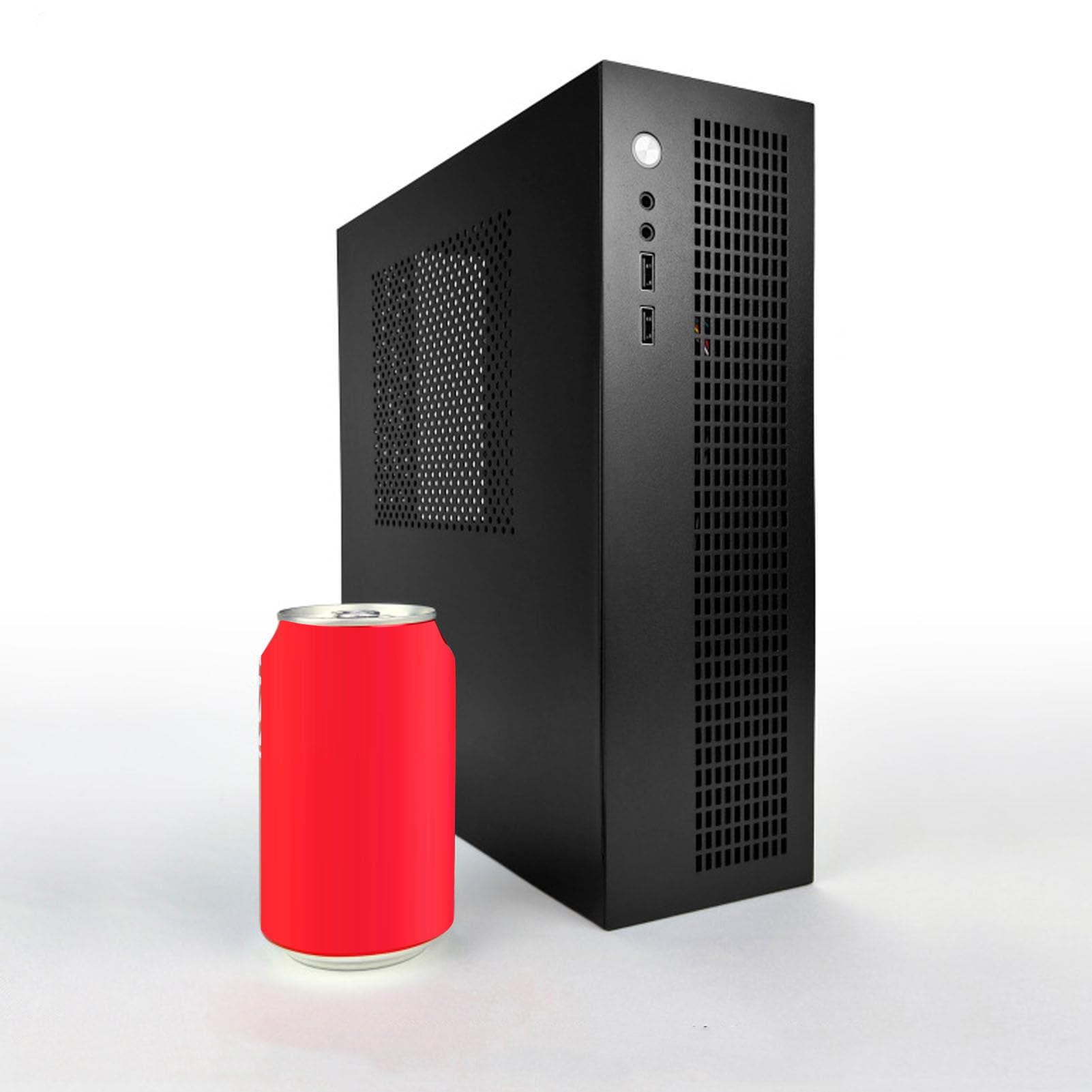 ПК Micro ATX Mini Tower PC Ігровий комп’ютер MATX ITX Корпус ПК зі сталевою пластиною Корпус з ефективним тепловідведенням, корпус, USB3.0 чорний
ПК Micro ATX Mini Tower PC Ігровий комп’ютер MATX ITX Корпус ПК зі сталевою пластиною Корпус з ефективним тепловідведенням, корпус, USB3.0 чорний