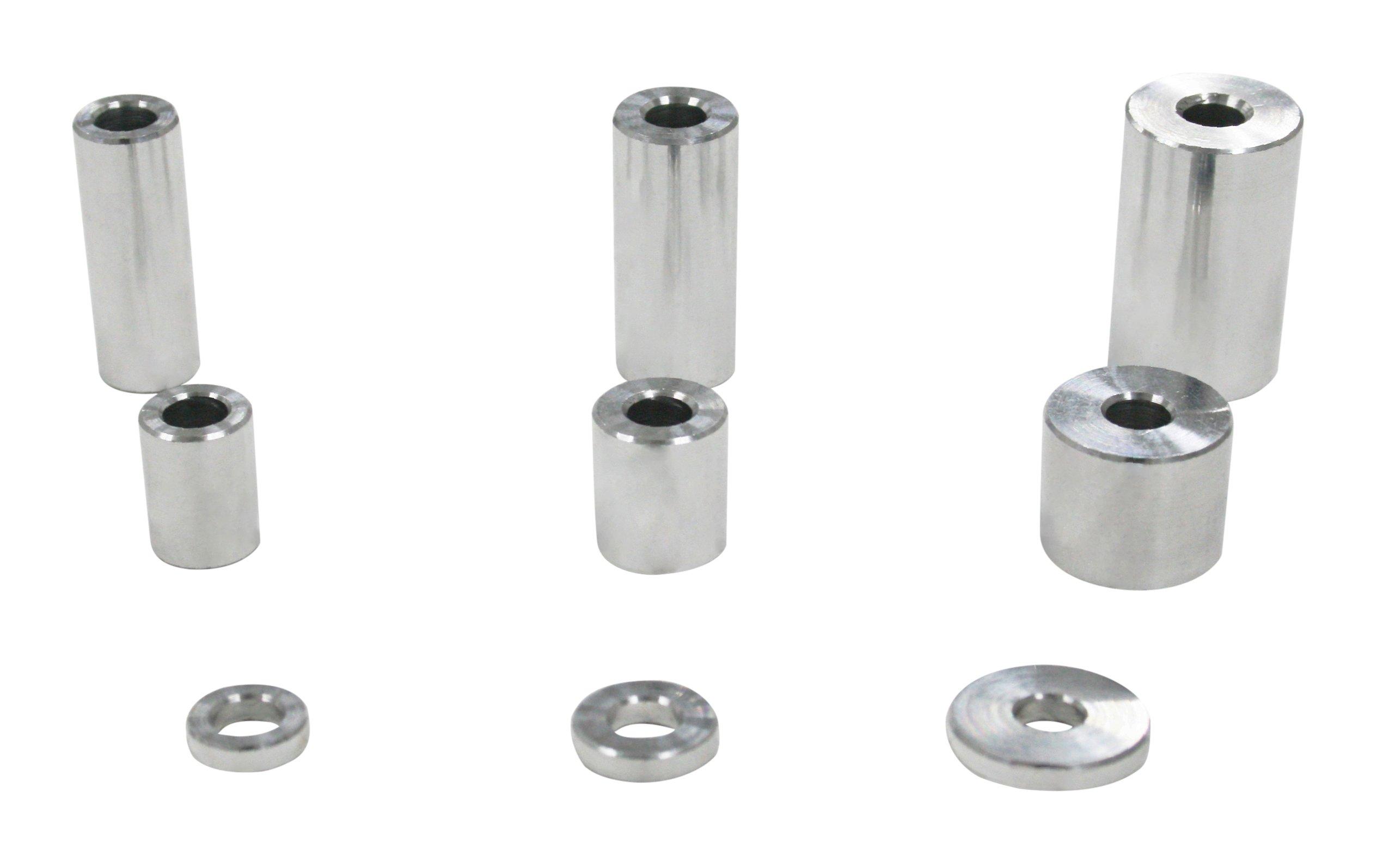 NTB general purpose aluminum spacer Inner diameter: 6.2X Outer diameter: 18X Thickness: 20mm AS62-18-20
NTB general purpose aluminum spacer Inner diameter: 6.2X Outer diameter: 18X Thickness: 20mm AS62-18-20