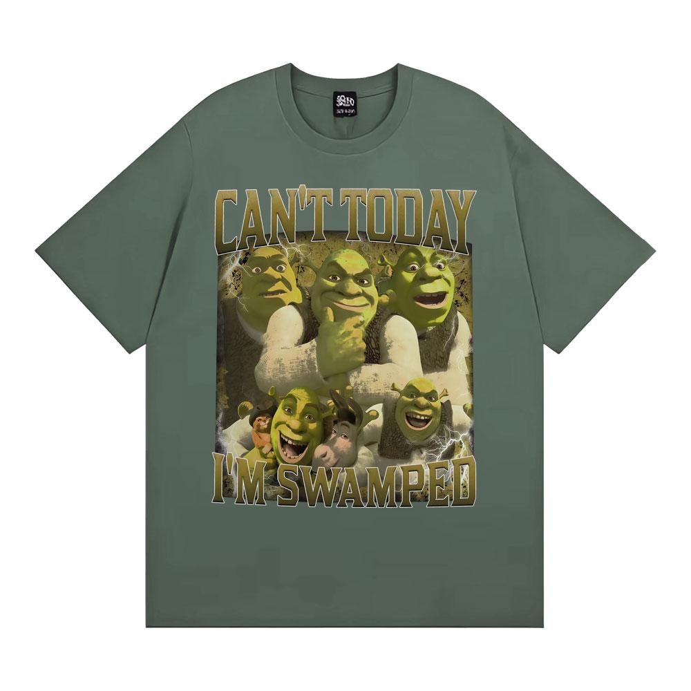 Cant Today Im Swamped Funny Shrek Vintage Graphic T Shirt Unisex Women Fashion Hip Hop Street Tshirt Summer Tops ONeck T Shirts 4XL
Cant Today Im Swamped Funny Shrek Vintage Graphic T Shirt Unisex Women Fashion Hip Hop Street Tshirt Summer Tops ONeck T Shirts 4XL
