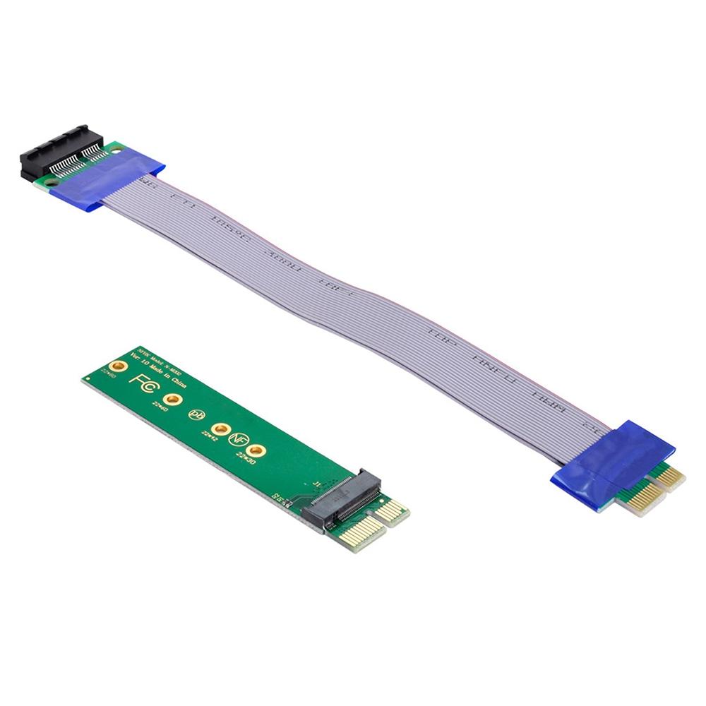 EP-051+SA-002 M2 NGFF M-key NVME AHCI SSD to PCI-E 3.0 X1 Vertical Adapter with Extension Cable As Shown A
EP-051+SA-002 M2 NGFF M-key NVME AHCI SSD to PCI-E 3.0 X1 Vertical Adapter with Extension Cable As Shown A
