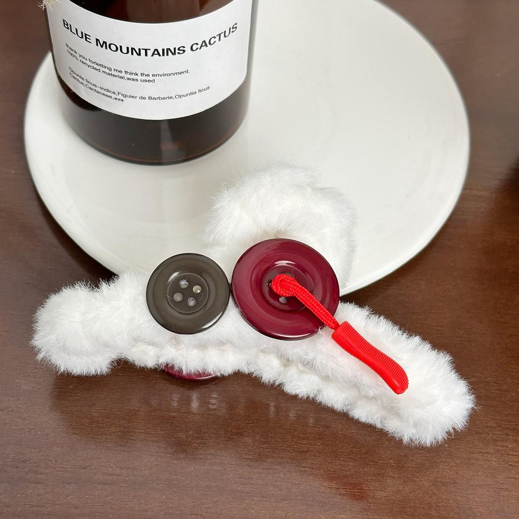 Soft Trendy Plush Claw Hair Clips For Women With Charming Patterns Cartoon White11cm
Soft Trendy Plush Claw Hair Clips For Women With Charming Patterns Cartoon White11cm