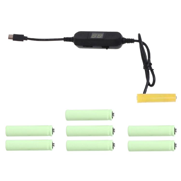 Battery Eliminators TypeC5V to 1.5-12V LR3 AAA Dummy Battery Power Cable Switche 1
Battery Eliminators TypeC5V to 1.5-12V LR3 AAA Dummy Battery Power Cable Switche 1