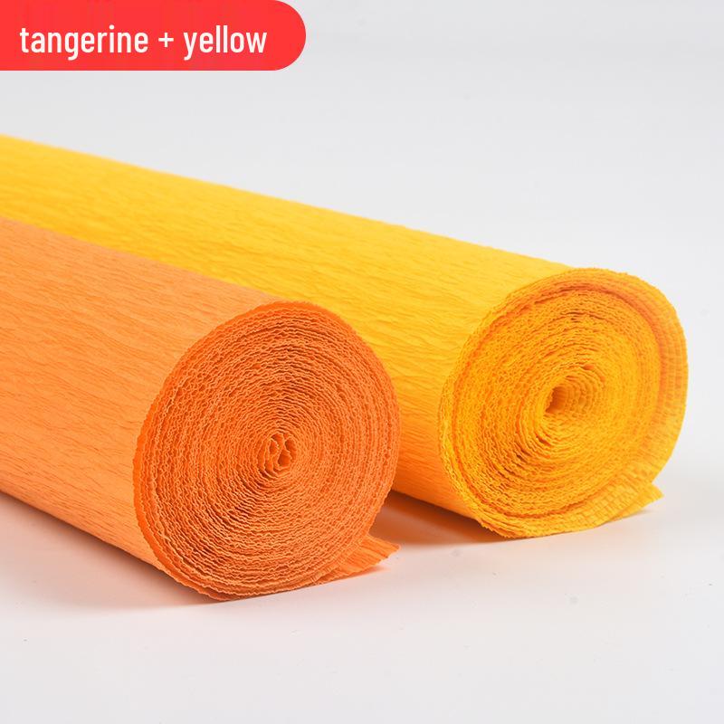 Потовщений та подовжений крепований папір: Кольоровий гофрований для саморобних спіральних квіткових дизайнів ручної роботи
Потовщений та подовжений крепований папір: Кольоровий гофрований для саморобних спіральних квіткових дизайнів ручної роботи